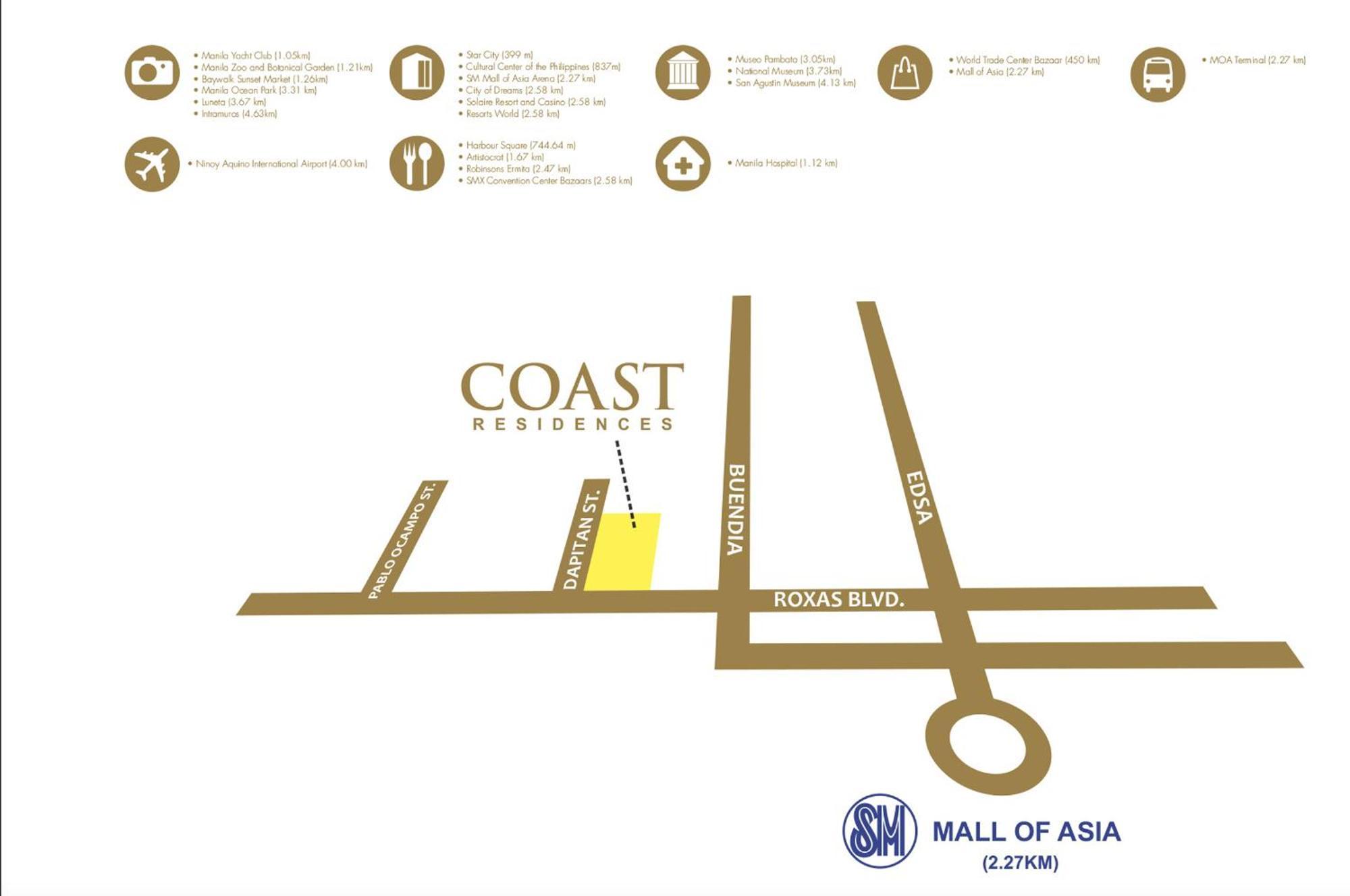 Smdc Coast Residences Пасай Экстерьер фото